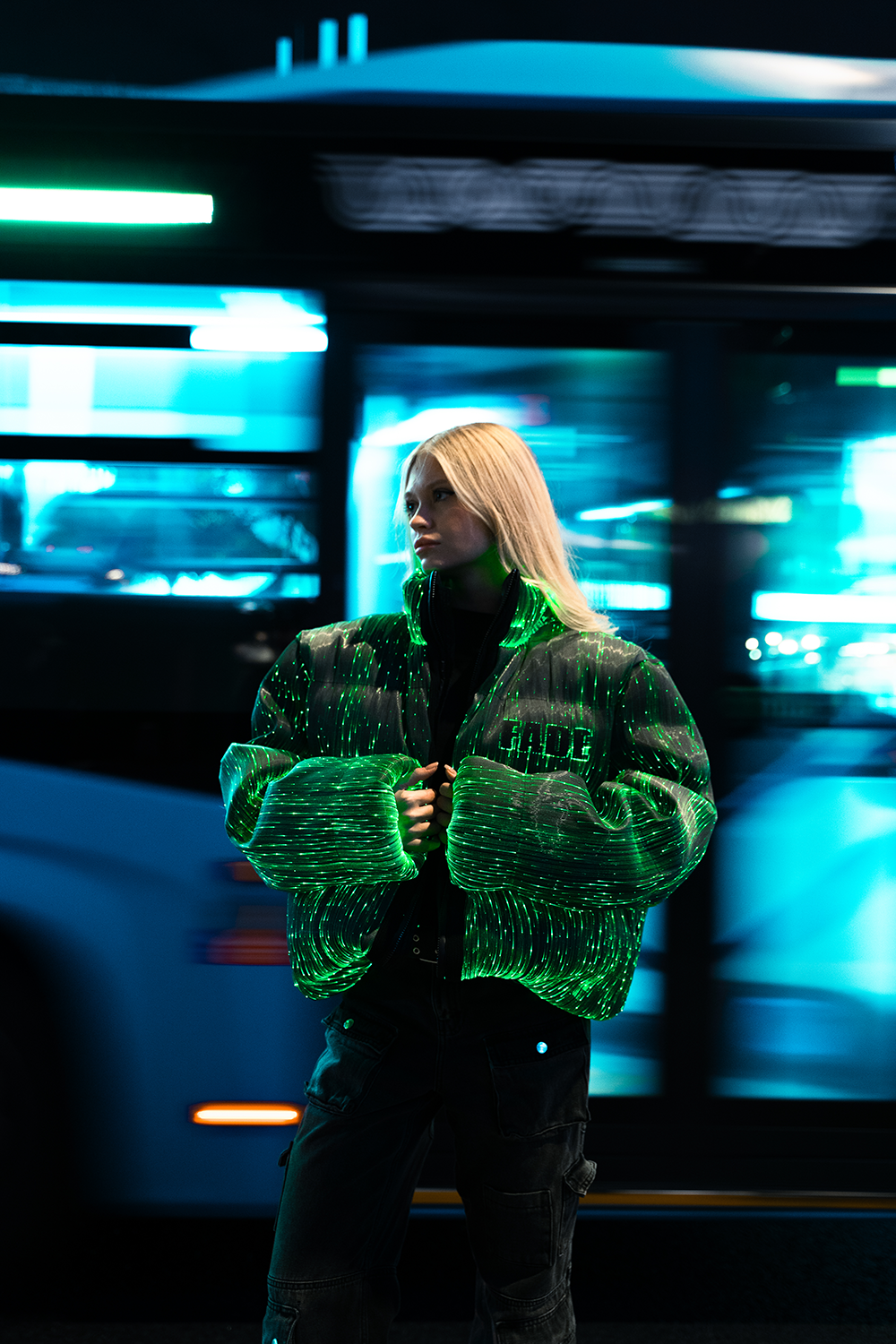 LED Light-Up Puffer Jacket - 5