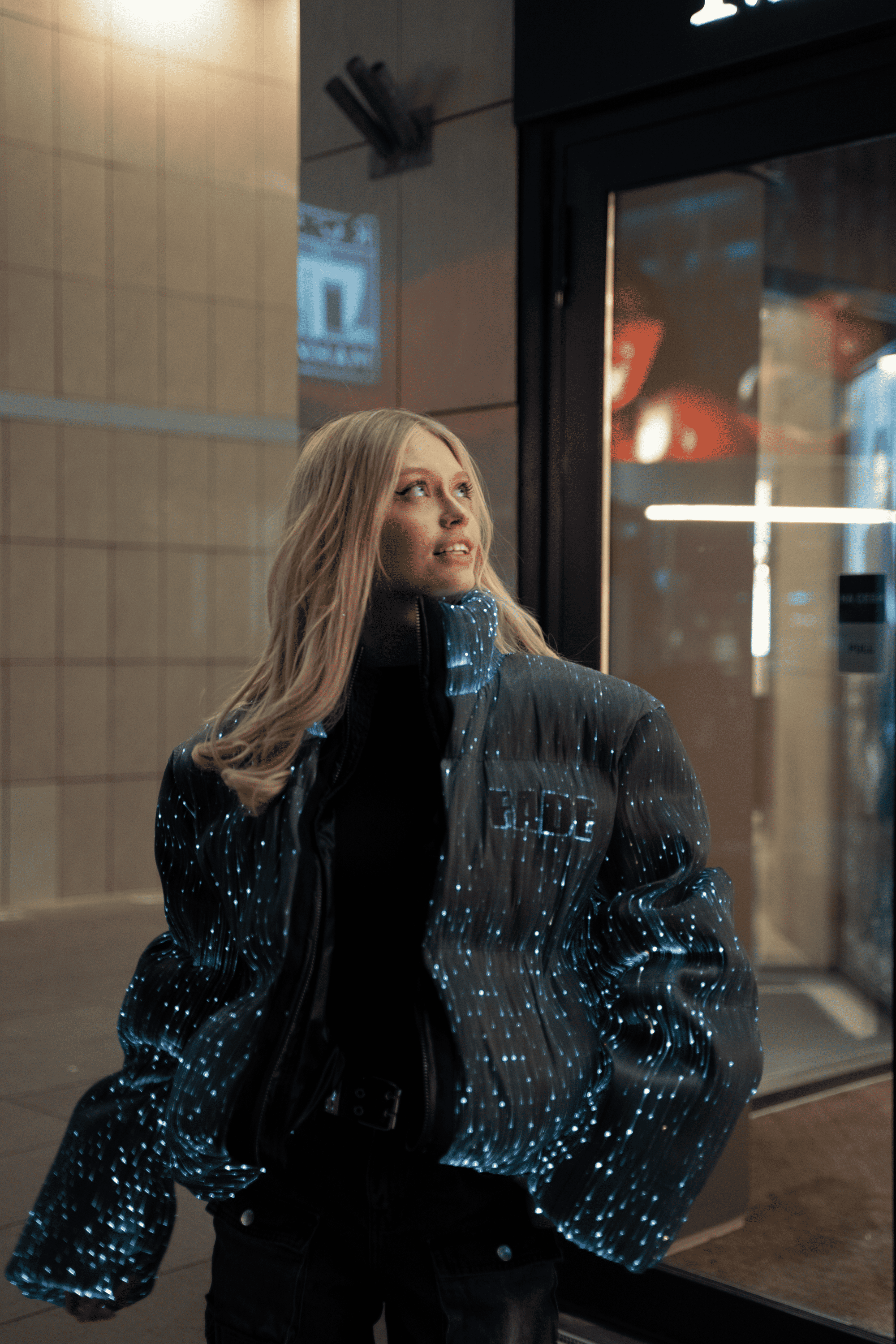 LED Light-Up Puffer Jacket - 6